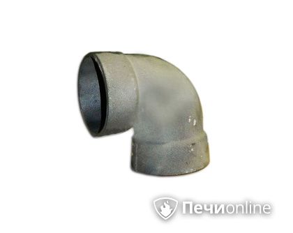 Дымоход Гефест Отвод 90° чугун D150 в Калининграде