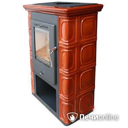 Печь-камин Thorma Borgholm Keramik (черн./каштановый) в Калининграде