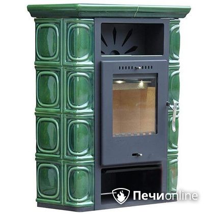 Печь-камин Thorma Borgholm Keramik TOP (черн./TOP оливк.-зел.)  в Калининграде