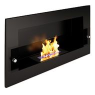 Биокамин ЭкоЛайф Window Glass black burgundy