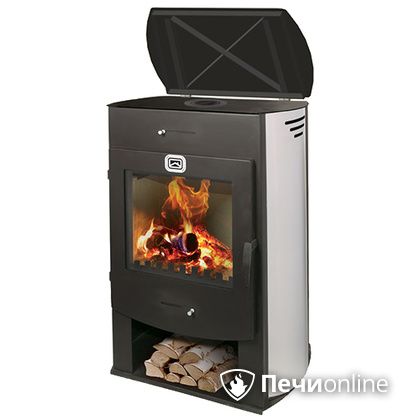 Печь-камин Теплодар Танго с чугунной плитой в Калининграде