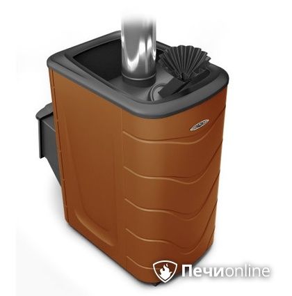 Дровяная банная печь TMF Гейзер Супер Inox ДА ЗК терракота в Калининграде