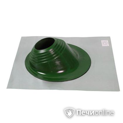 Проходник через кровлю Мастер Флеш Кровельный проходник N2-RES диаметр 203-280 мм. Зеленый в Калининграде