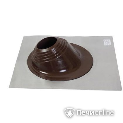Проходник через кровлю Мастер Флеш Кровельный проходник №2-RES диаметр 203-280 мм. Коричневый в Калининграде